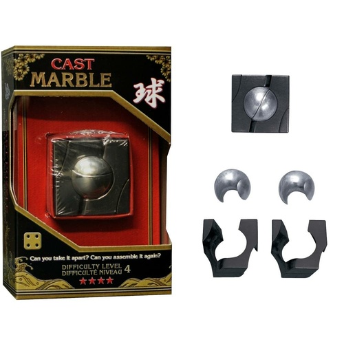 HANAYAMA L4 CAST PUZZLE MARBLE (HAN90048)