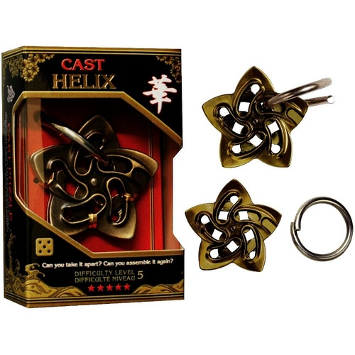 HANAYAMA L5 CAST PUZZLE HELIX (HAN90049)