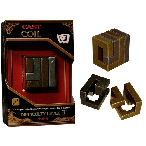 HANAYAMA L3 CAST PUZZLE COIL (HAN90053)