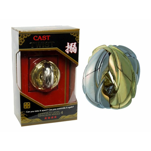 HANAYAMA L4 CAST PUZZLE TWIST (HAN90065)
