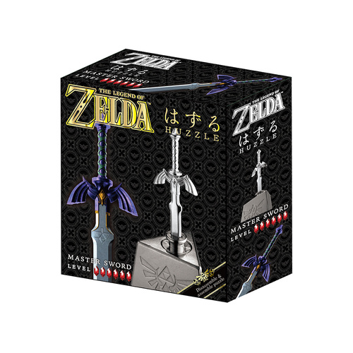 Hanayama Huzzle Legend of Zelda Master Sword Brain Teaser Puzzle L6 (HANZ5695)