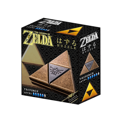 Hanayama Huzzle Legend of Zelda Triforce Brain Teaser Puzzle L5 (HANZ5701)