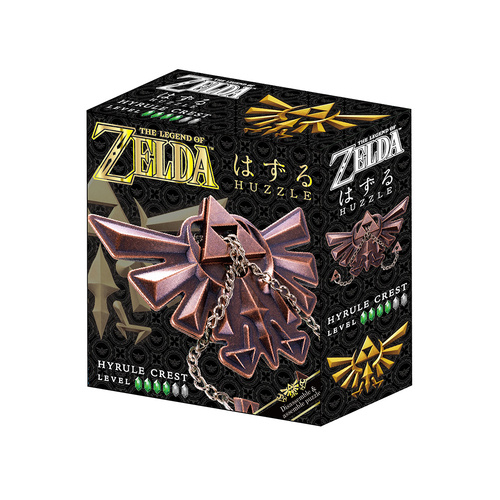 Hanayama Huzzle Legend of Zelda Hyrule Crest Brain Teaser Puzzle (HANZ5718)