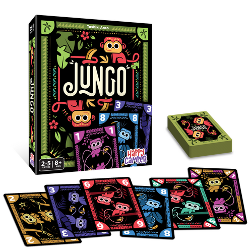 Happy Camper Jungo The Not-So-Simple Choices Card Game 2-5 Players