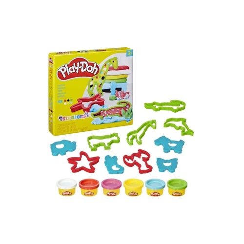 Play-Doh Fundamentals Starters: Animals Craft Set for Kids Ages 3+