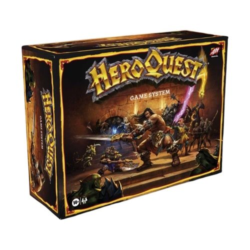 HeroQuest Classic Fantasy Adventure Board Game 2-5 Players Ages 14+