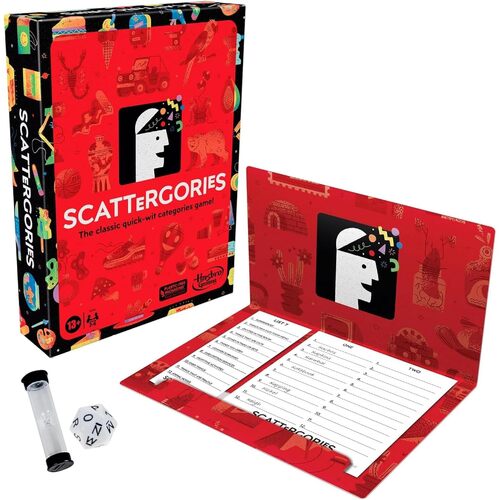 Hasbro Scattergories New Edition Board Game 2-6 Players Ages 13+ (HASF6795)