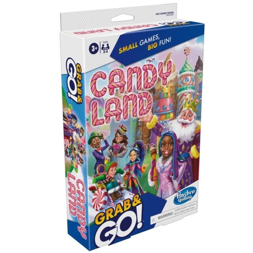 Candy Land Grab & Go Travel Game 2-4 Players Ages 3+