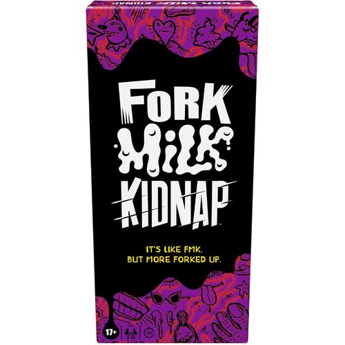 Hasbro Fork Milk Kidnap Party Game 3-10 Players Ages 17+ (HASF9449)