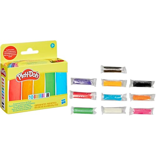 Play-Doh Essential Colours for Kids Ages 2+ 10 Pack (HASF9817)