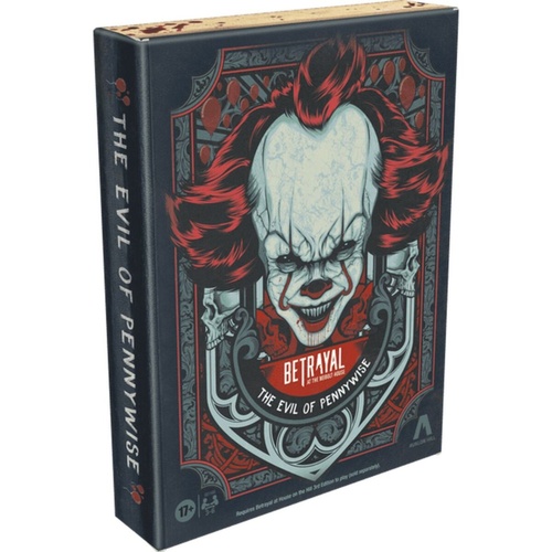 Betrayal at the Neibolt House: The Evil Of Pennywise Board Game 3-6 Players