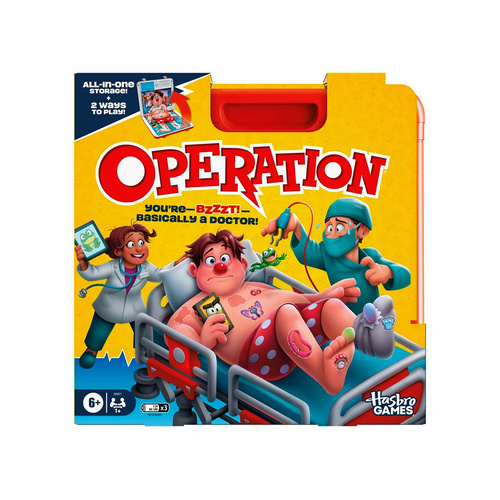 Hasbro Operation Family Board Game 1+ Players Ages 6+ (HASG0951)
