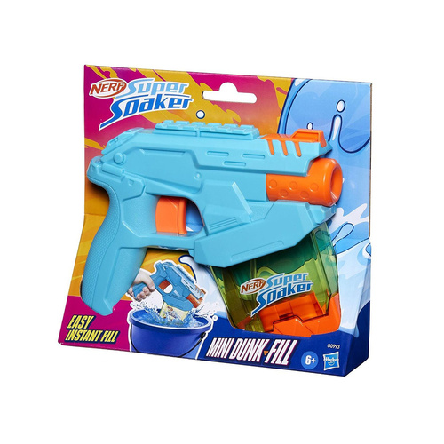 Nerf Super Soaker Mini Dunk Fill for Kids Ages 6+ (HASG0993)