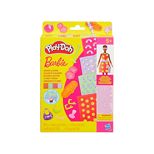 Play-Doh Barbie Flowers/Florals Play Set for Ages 5+ (HASG1363)