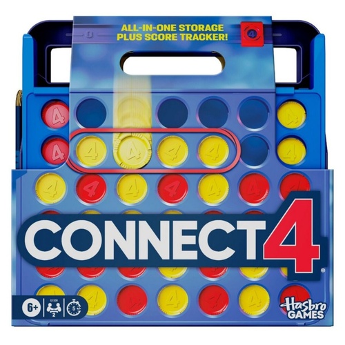 Connect 4 Refresh Strategy Family Board Game 2-Players Ages 6+