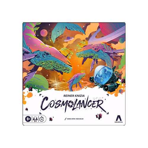 Hasbro Reiner Knizia Cosmolancer Board Game 2-4 Players Ages 9+ (HASG1506)
