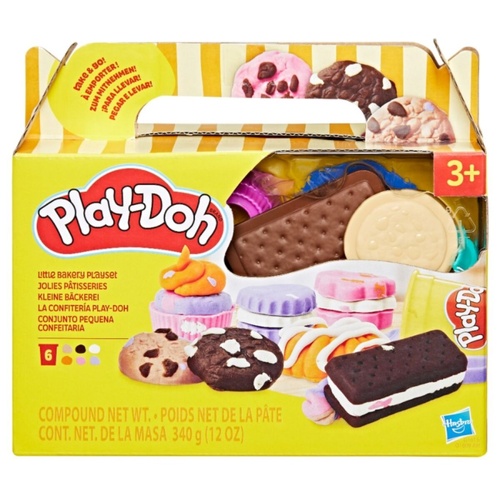 Play-Doh Little Bakery Portable Playset for Kids Ages 3+