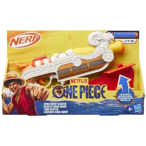 Nerf One Piece Going Merry incl Clip-on Holster & Elite Darts