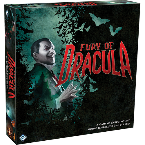 Fury of Dracula Gothic Horror Strategy Board Game 2-5 Players