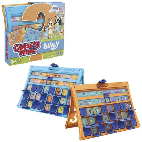 Guess Who? Bluey Family Guessing Board Game 2-Players Ages 6+