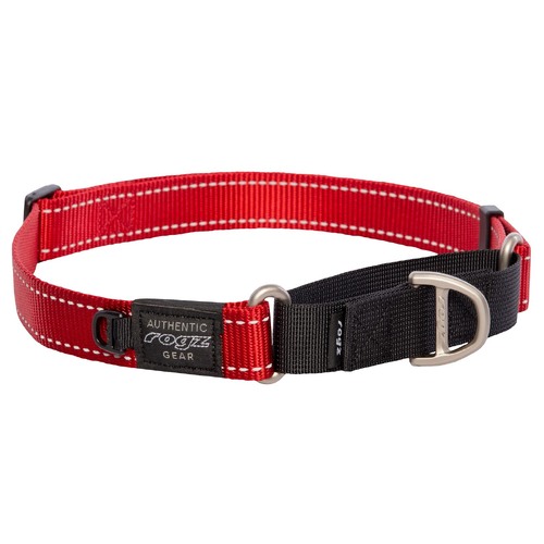 Rogz Control Non-Slip Dog Safety Collar Web Red XL