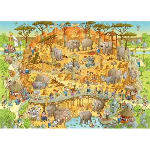 FUNKY ZOO, AFRICAN HABITAT (HEY29639)