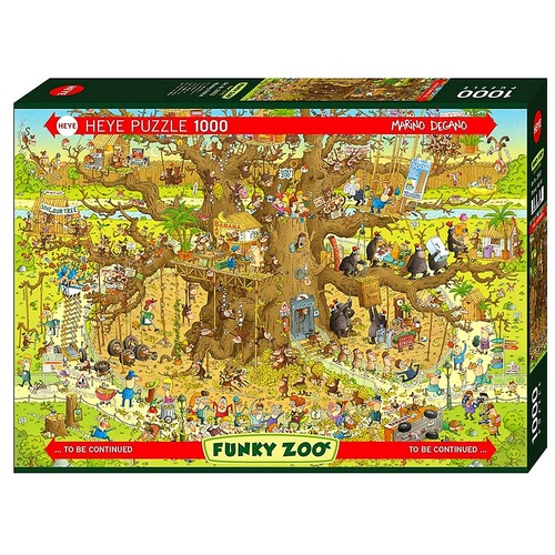 FUNKY ZOO MONKEY HABITIAT 1000 (HEY29833)