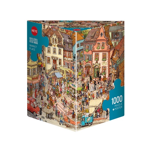 Gobel & Knorr Market Place Puzzle 1000pcs (HEY29884)