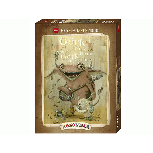 Heye Zozoville Banjo Adult Jigsaw Puzzle 1000 Pieces (HEY29896)