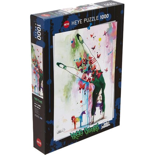 Heye Free Colours Mini Unicorn Jigsaw Puzzle 1000 Pieces (HEY29907)