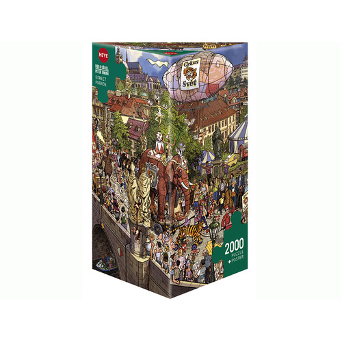 Heye Street Parade by Gobel & Knorr Jigsaw Puzzle + Poster 2000pcs (HEY29926)
