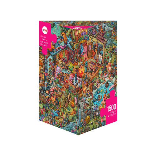 Heye Fun with Friends by Marija Tiurina Jigsaw Puzzle 1500 Pieces (HEY29929)
