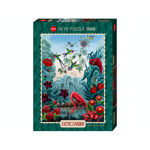 Heye Exotic Garden Bird Paradise Jigsaw Puzzle 1000 Pieces (HEY29957)