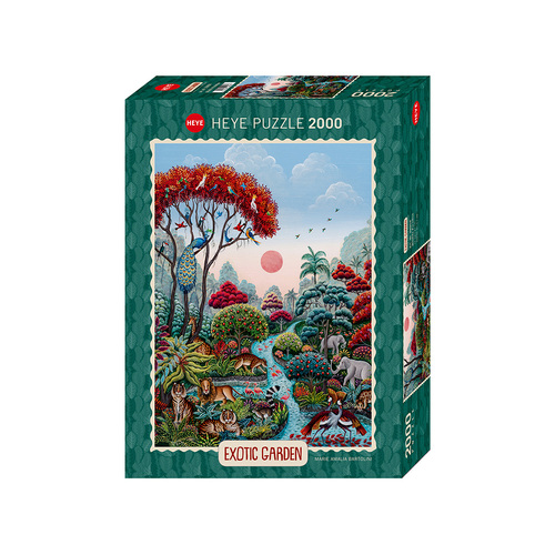 Heye Exotic Garden Wildlife Jigsaw Puzzle 2000 Pieces (HEY29958)
