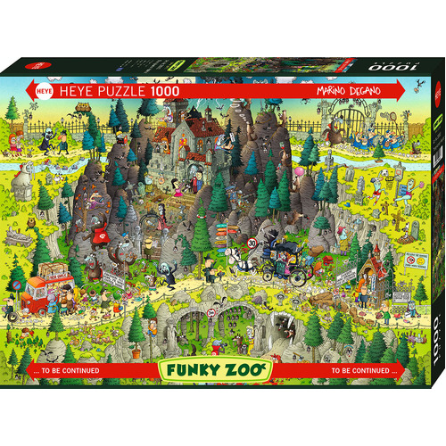 Heye Funky Zoo Transylvanian Habitat Jigsaw Puzzle 1000 Pieces (HEY29963)