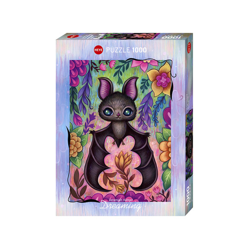 Heye Dreaming Baby Bat by Jeremiah Ketner Jigsaw Puzzle 1000 Pieces (HEY29998)