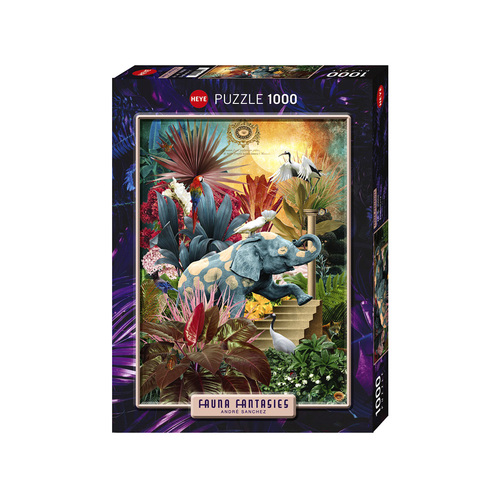 Heye Fauna Fantasies Elephantaisy Jigsaw Puzzle 1000 Pieces (HEY30008)
