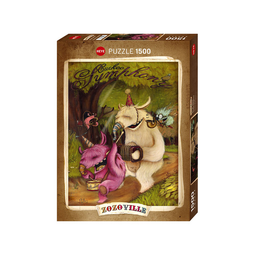 Heye Zozoville Cuckoo Symphony Jigsaw Puzzle 1500 Pieces (HEY30010)