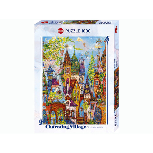 Heye Charming Village Red Arches Jigsaw Puzzle 1000 Pieces (HEY30011)