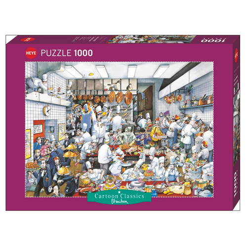 Heye Cartoon Classics Blachon Creative Cooks Jigsaw Puzzle 1000pcs (HEY30028)