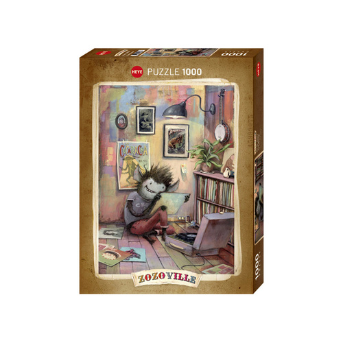 Heye Zozoville Vinyl Monster Jigsaw Puzzle 1000 Pieces (HEY30033)