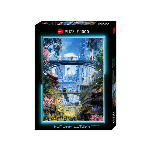 Heye Future Cities Market District Jigsaw Puzzle 1000 Pieces (HEY30038)