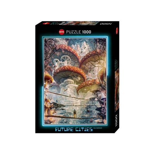 Heye Future Cities Shroomland Jigsaw Puzzle 1000 Pieces (HEY30039)