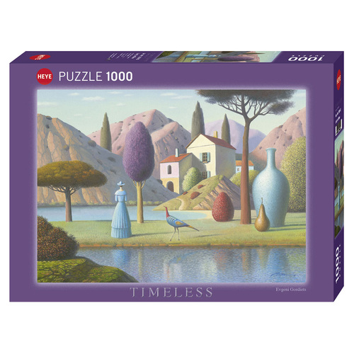 Heye Timeless Lady in Blue Jigsaw Puzzle 1000 Pieces (HEY30043)