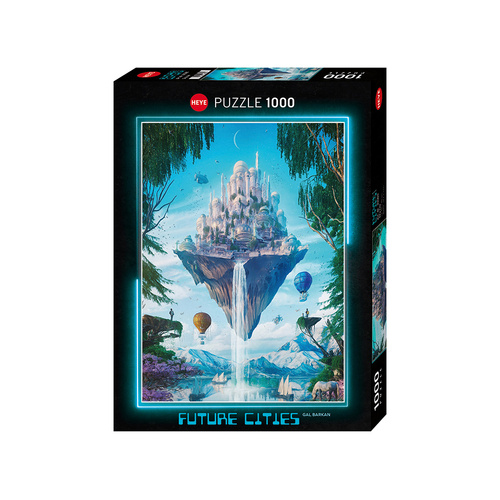 Heye Future Cities Sky Isle Jigsaw Puzzle 1000 Pieces (HEY30060)
