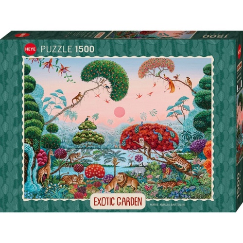 Heye Exotic Garden Jungle Jigsaw Puzzle 1500 Pieces