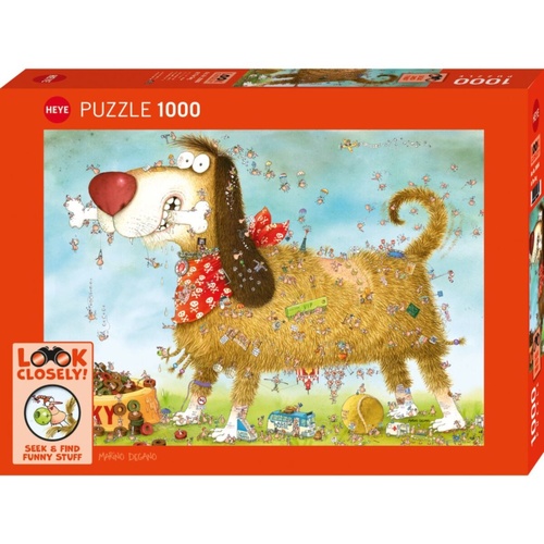 Heye Look Closely at the Dog Jigsaw Puzzle 1000 Pieces