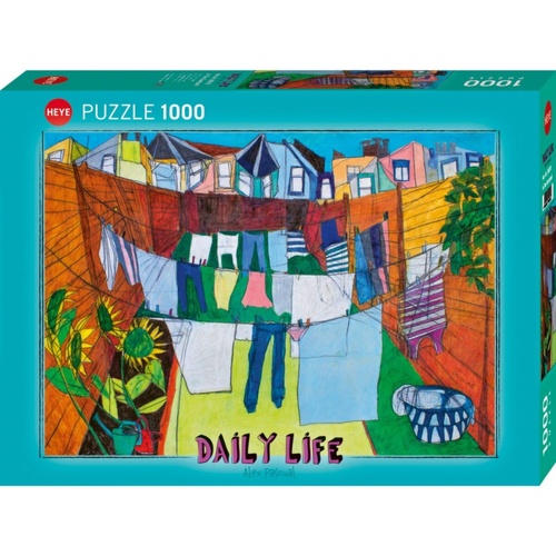 Heye Daily Life Courtyard Jigsaw Puzzle 1000 Pieces