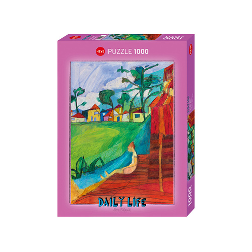 Heye Daily Life by the River Jigsaw Puzzle 1000 Pieces (HEY30071)