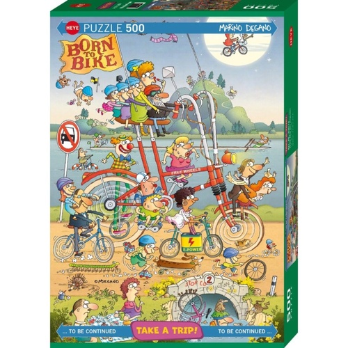 Heye Take A Trip with Marino Degano Jigsaw Puzzle 500 Pieces